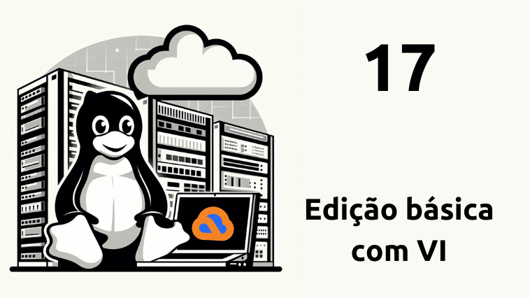 Edição básica com VI