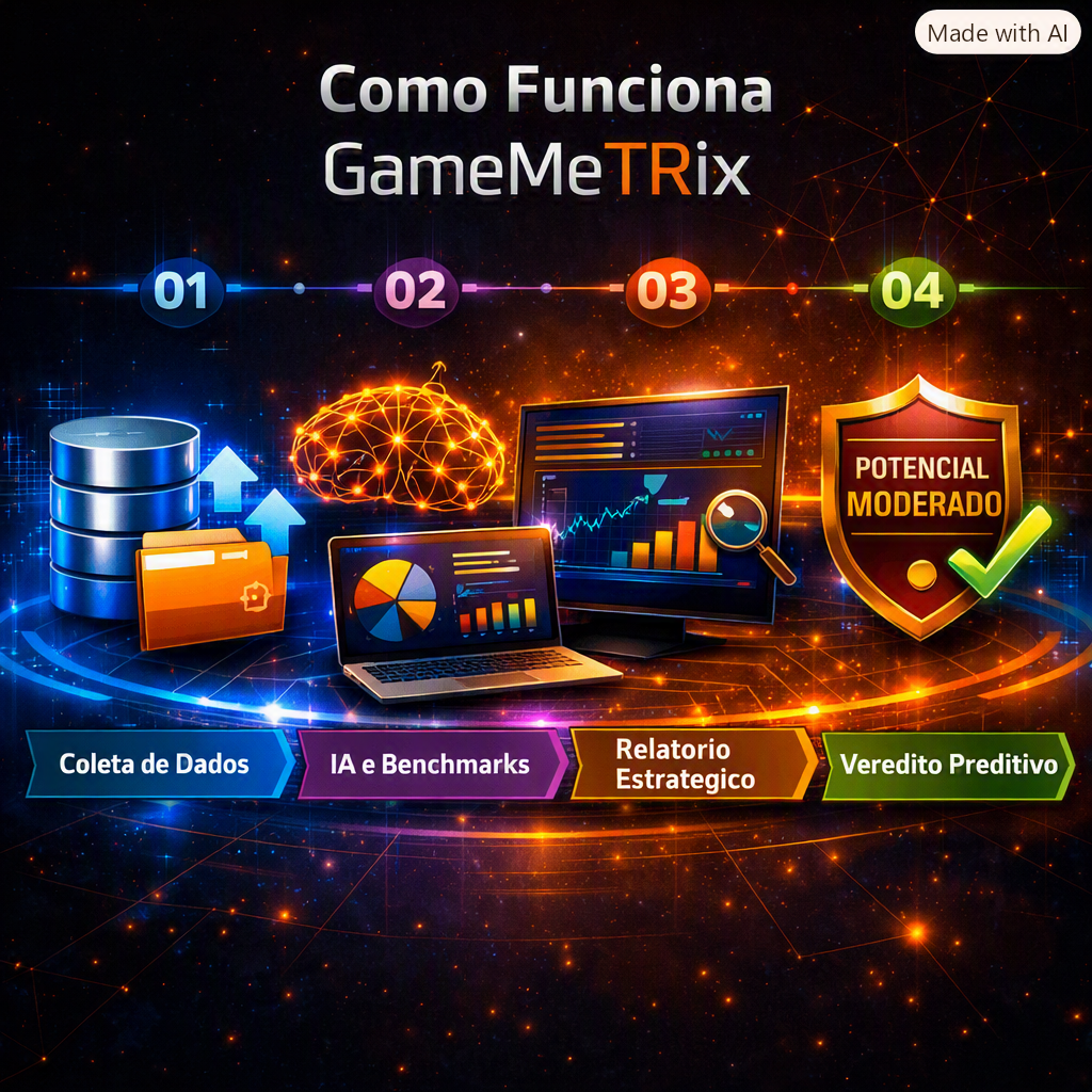 Como funciona o GameMetrix?