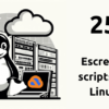 Escrever scripts no Linux