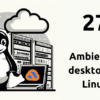 Ambientes desktop no Linux
